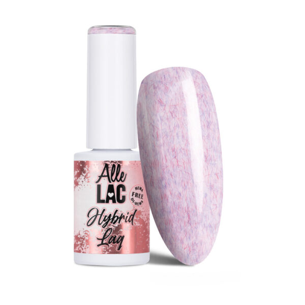 smalto semipermanente lilla chiaro effetto lana