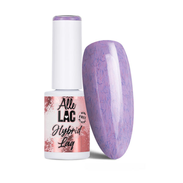 smalto semipermanente lilla freddo effetto lana