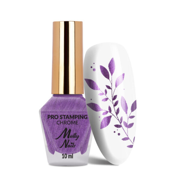 smalto stamping viola metallizzato