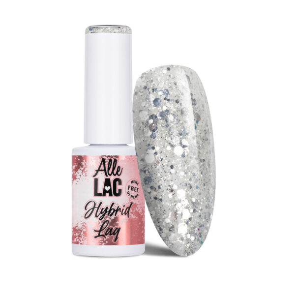 smalto semipermanente silver glitter