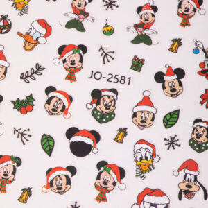 stickers natalizi unghie disney