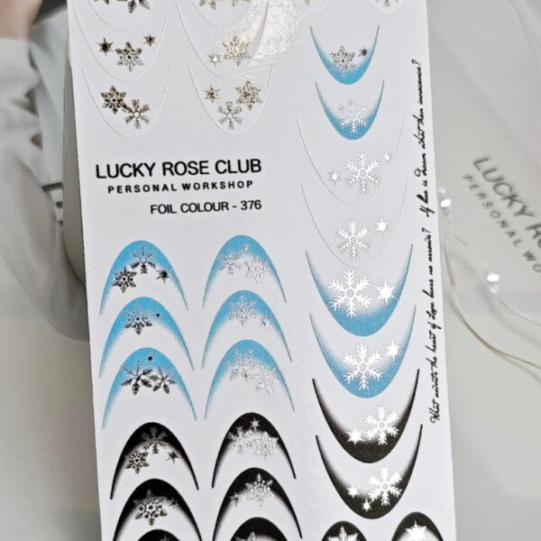 slider unghie natalizi lucky rose 376