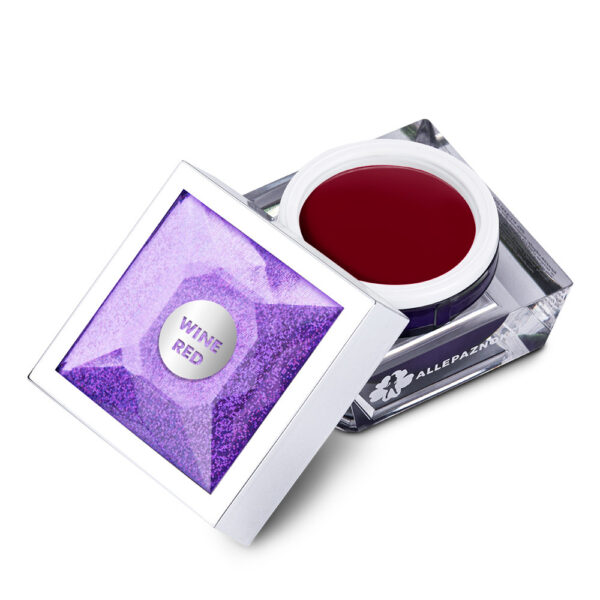 gel paint rosso vino