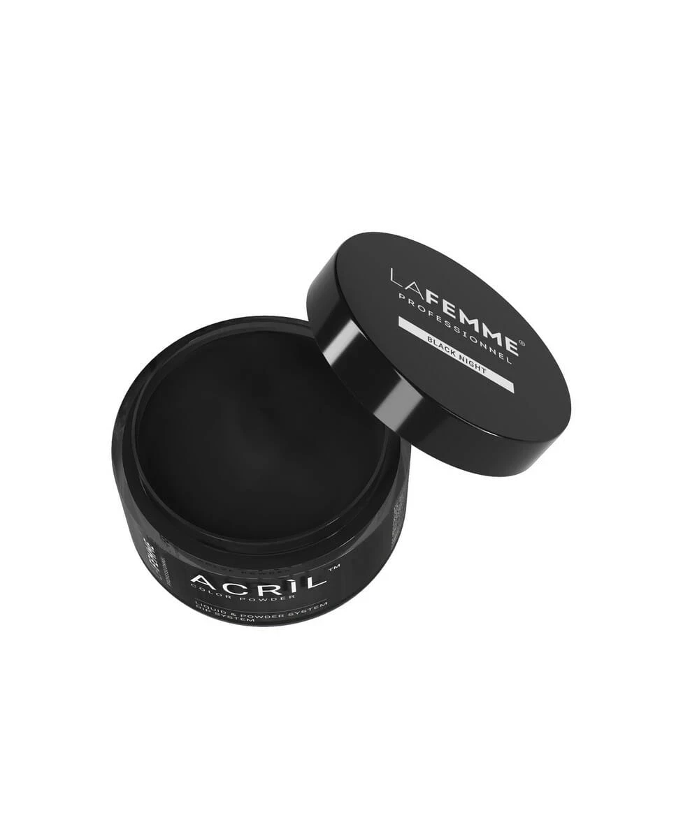 La Femme Acrìl™ Color Powder 18gr - Black Night