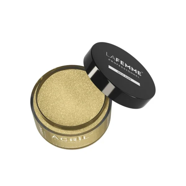 Acrìl™ Color Powder 18gr - Gold Sand - Clear & Glitter | La Femme
