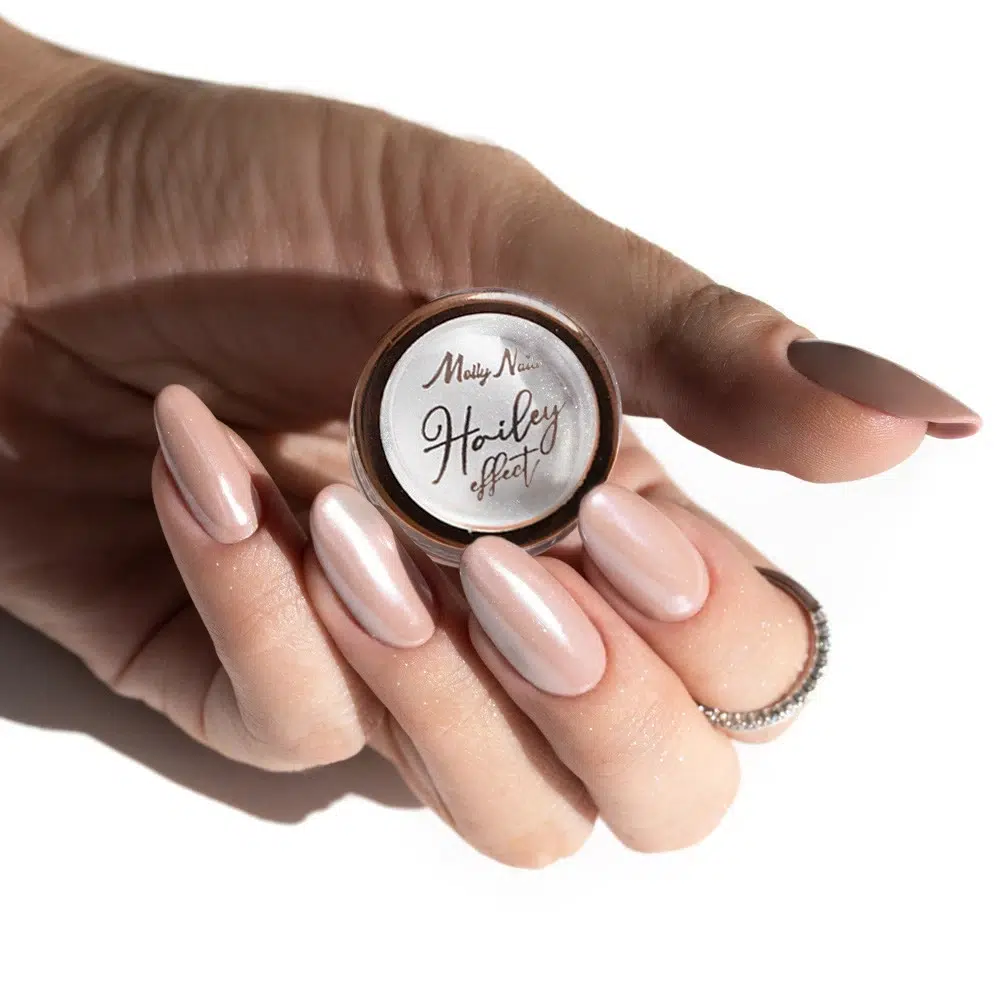 Polvere per unghie Hailey Effect Molly Nails con applicatore, 1 g
