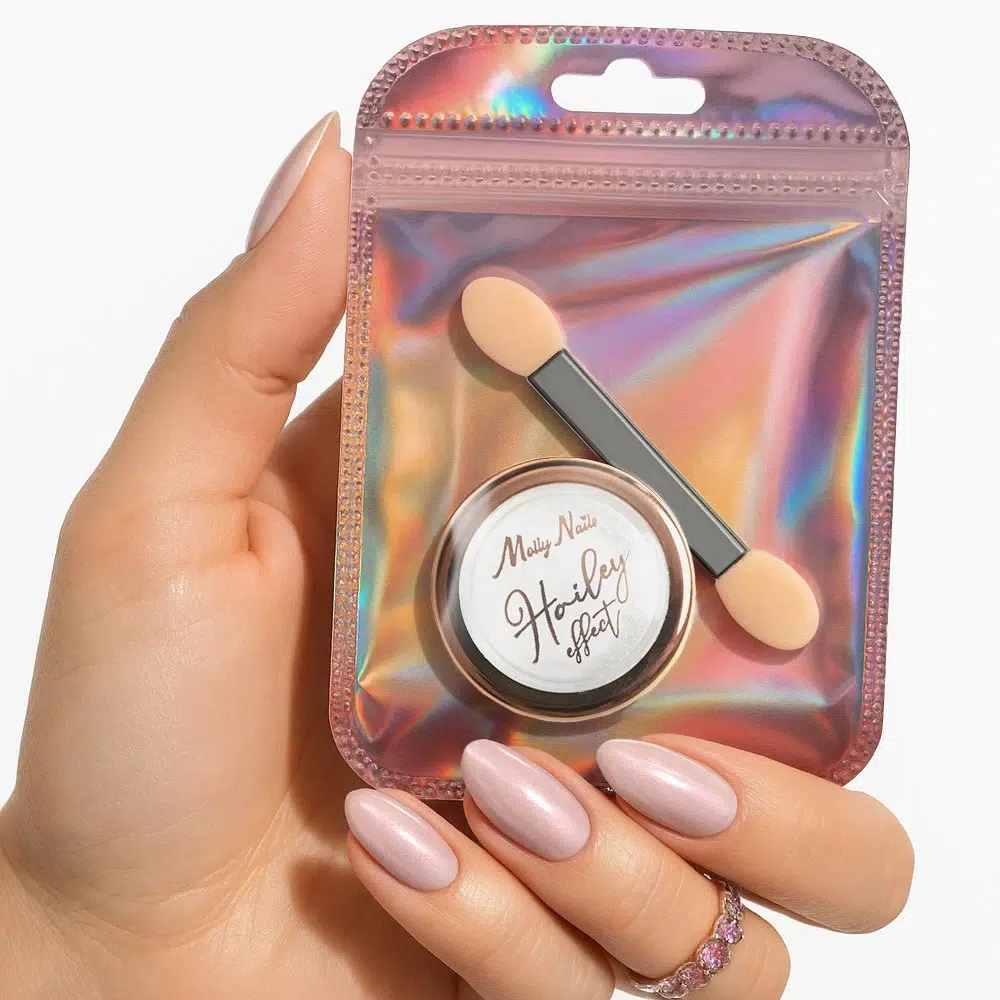 Polvere per unghie Hailey Effect Molly Nails con applicatore, 1 g