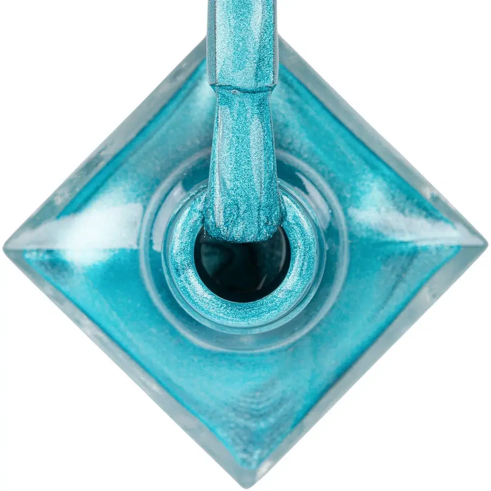 Smalto per stamping MollyNails PRO Stamping Chrome Turquoise n. 24 10 ml