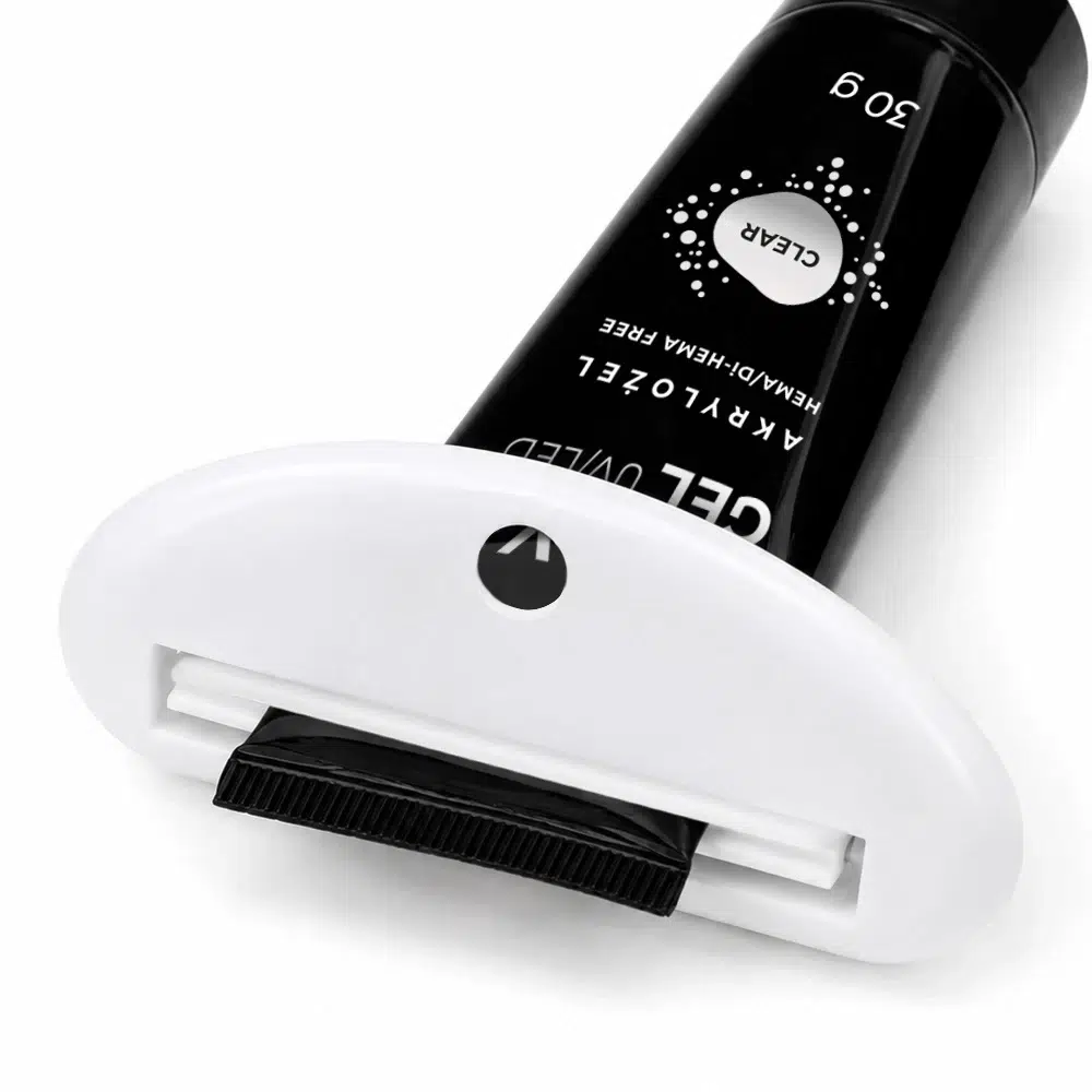 Squeezer spremitubo per tubetti di acrylgel No Name, bianco